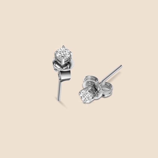 Four-Claw Diamond Stud Earrings (1/4 ct. tw.)