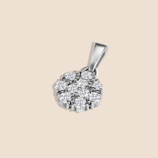 Cluster Pendant 10 Diamond