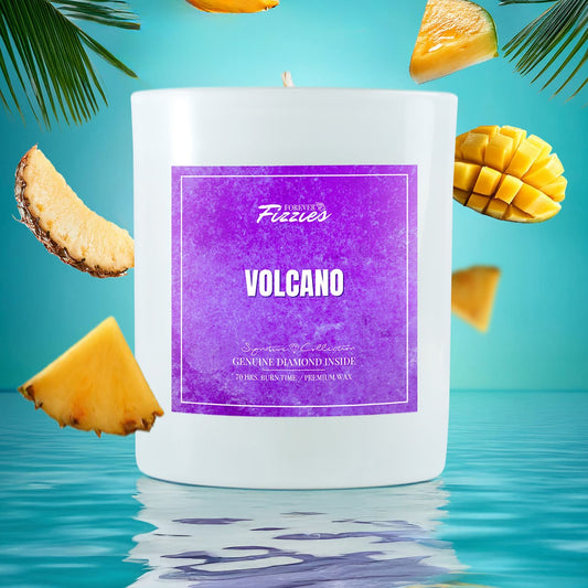Volcano Diamond Candle