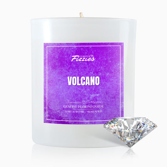 Volcano Diamond Candle