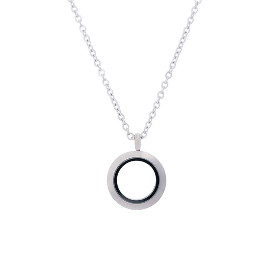 Luxury Locket Necklace | Silver