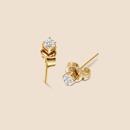 Four-Claw Diamond Stud Earrings (1/4 ct. tw.)