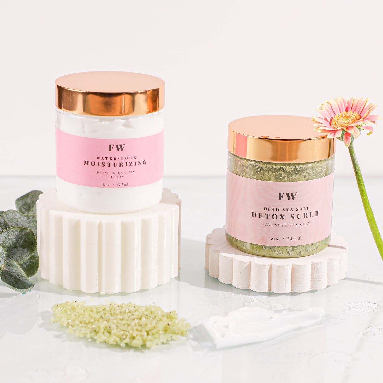 Detox Body Scrub - Lavender + Sea Clay – Forever Fizzies